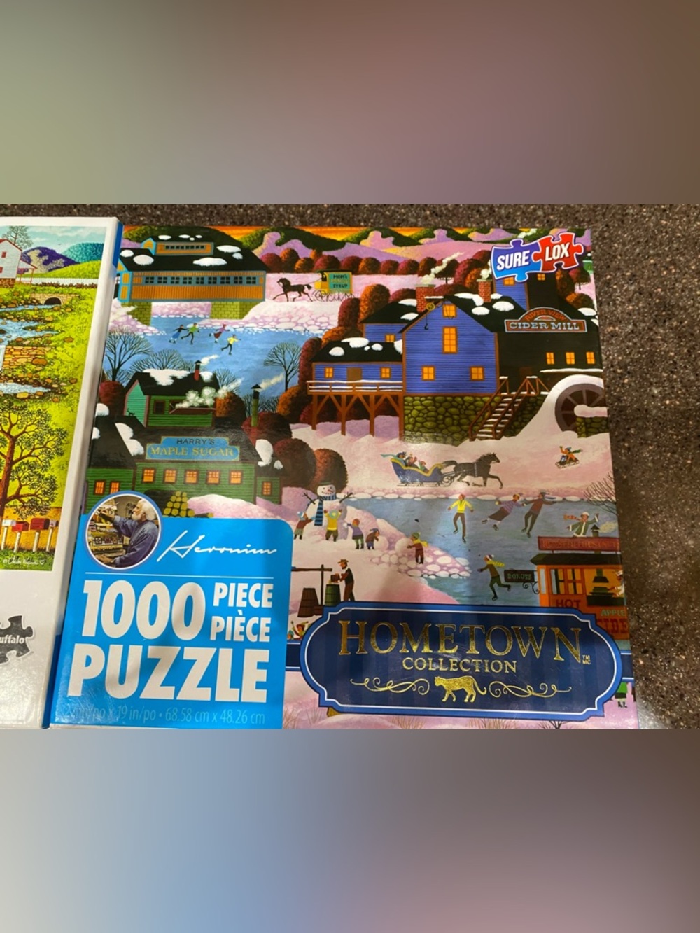 1000-Piece Puzzle - lot of 2 - Picture 2 of 5